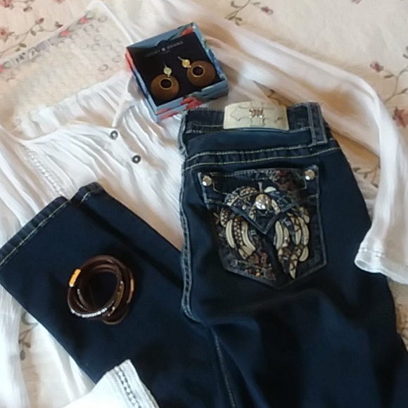 Miss Me Denim - 💓Miss Me 26x32 bling skinny jeans 💓
